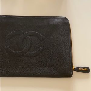 Chanel Vintage Portfoilio Laptop Case